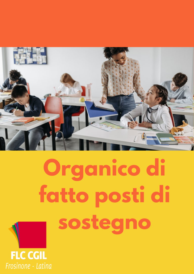 Concorso docenti 2024 - presentazione istanza - FLC CGIL Frosinone Latina